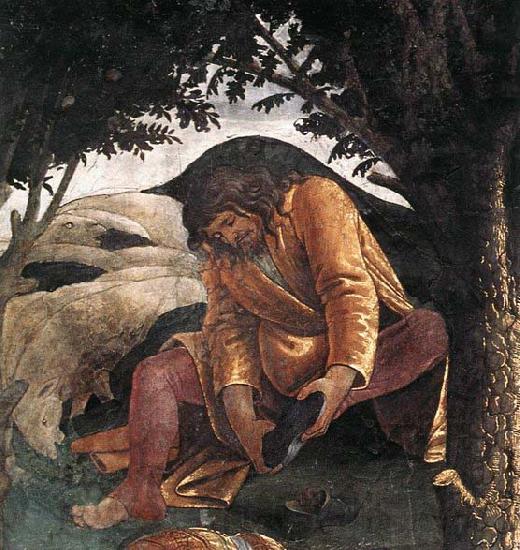 BOTTICELLI, Sandro Scenes from the Life of Moses